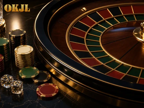 Blackjack Table and Playing Cards